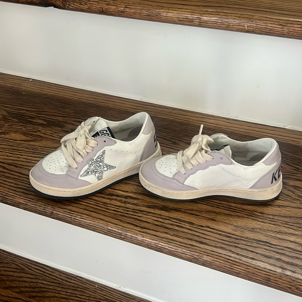 Toddler size 27 golden goose shoes